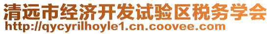 清遠(yuǎn)市經(jīng)濟(jì)開(kāi)發(fā)試驗(yàn)區(qū)稅務(wù)學(xué)會(huì)