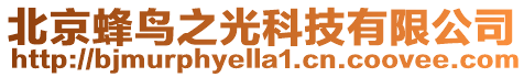 北京蜂鳥之光科技有限公司