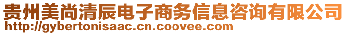 貴州美尚清辰電子商務(wù)信息咨詢(xún)有限公司
