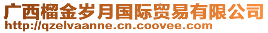 廣西榴金歲月國際貿(mào)易有限公司