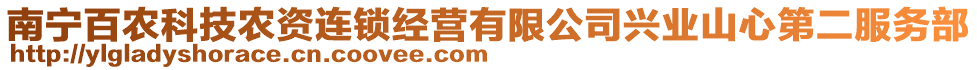 南寧百農(nóng)科技農(nóng)資連鎖經(jīng)營有限公司興業(yè)山心第二服務(wù)部