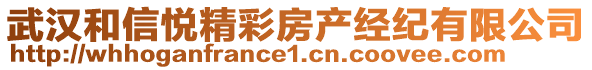 武漢和信悅精彩房產經紀有限公司