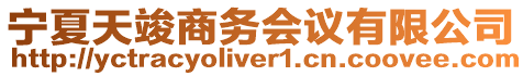 寧夏天竣商務(wù)會議有限公司