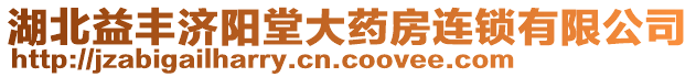湖北益豐濟陽堂大藥房連鎖有限公司