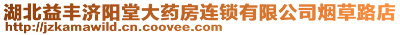 湖北益豐濟陽堂大藥房連鎖有限公司煙草路店
