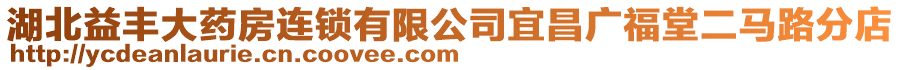 湖北益豐大藥房連鎖有限公司宜昌廣福堂二馬路分店