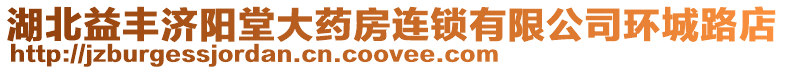 湖北益豐濟陽堂大藥房連鎖有限公司環城路店