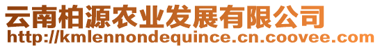 云南柏源農(nóng)業(yè)發(fā)展有限公司