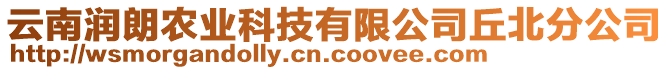 云南潤(rùn)朗農(nóng)業(yè)科技有限公司丘北分公司