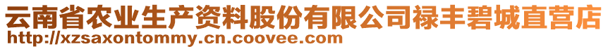 云南省農(nóng)業(yè)生產(chǎn)資料股份有限公司祿豐碧城直營(yíng)店