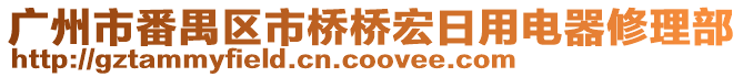 廣州市番禺區(qū)市橋橋宏日用電器修理部