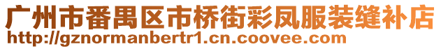 廣州市番禺區(qū)市橋街彩鳳服裝縫補(bǔ)店