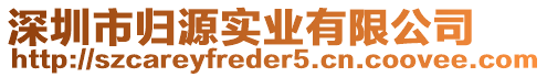 深圳市歸源實業(yè)有限公司