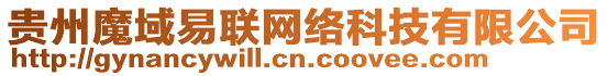 貴州魔域易聯(lián)網(wǎng)絡(luò)科技有限公司