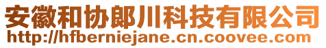 安徽和協(xié)郞川科技有限公司