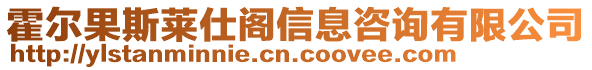 霍爾果斯萊仕閣信息咨詢有限公司