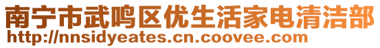 南寧市武鳴區(qū)優(yōu)生活家電清潔部