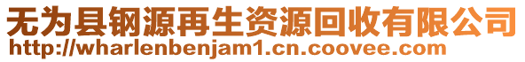 無為縣鋼源再生資源回收有限公司