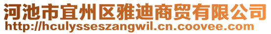 河池市宜州區(qū)雅迪商貿(mào)有限公司