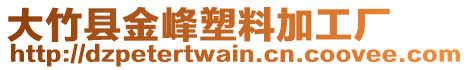 大竹縣金峰塑料加工廠