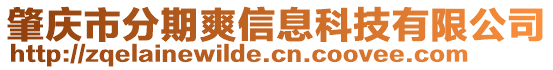 肇慶市分期爽信息科技有限公司