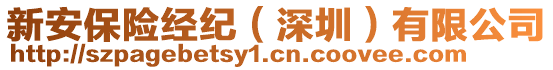 新安保險經(jīng)紀(jì)（深圳）有限公司