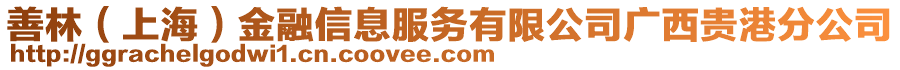 善林（上海）金融信息服務(wù)有限公司廣西貴港分公司