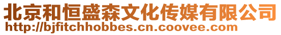 北京和恒盛森文化傳媒有限公司