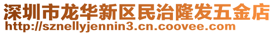 深圳市龍華新區(qū)民治隆發(fā)五金店