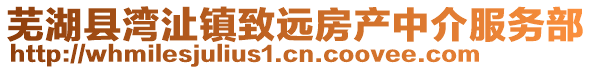 蕪湖縣灣沚鎮(zhèn)致遠房產(chǎn)中介服務(wù)部