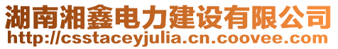 湖南湘鑫電力建設(shè)有限公司