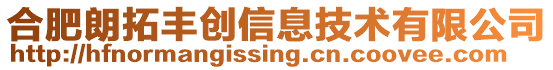 合肥朗拓豐創信息技術有限公司