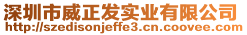 深圳市威正發(fā)實業(yè)有限公司