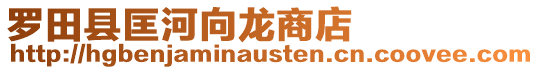 羅田縣匡河向龍商店