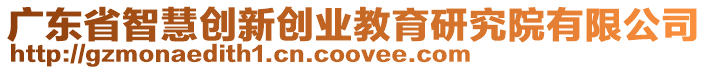 廣東省智慧創新創業教育研究院有限公司