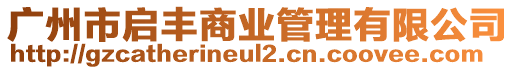 廣州市啟豐商業(yè)管理有限公司