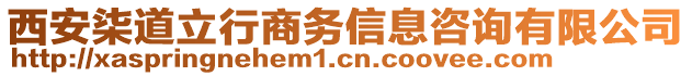西安柒道立行商務(wù)信息咨詢有限公司