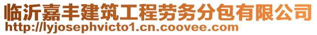 臨沂嘉豐建筑工程勞務(wù)分包有限公司