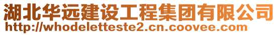 湖北華遠建設工程集團有限公司