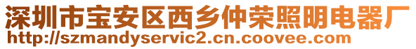 深圳市寶安區(qū)西鄉(xiāng)仲榮照明電器廠