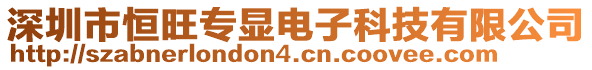 深圳市恒旺專顯電子科技有限公司