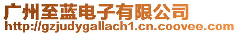 廣州至藍(lán)電子有限公司