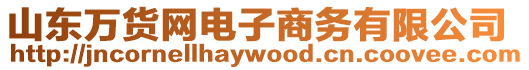 山東萬貨網(wǎng)電子商務(wù)有限公司