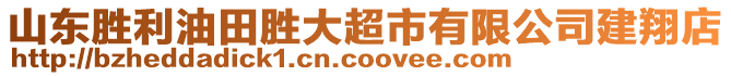 山東勝利油田勝大超市有限公司建翔店