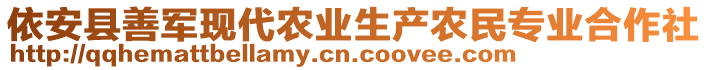 依安縣善軍現(xiàn)代農(nóng)業(yè)生產(chǎn)農(nóng)民專業(yè)合作社