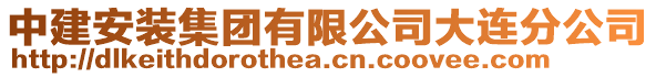 中建安裝集團(tuán)有限公司大連分公司