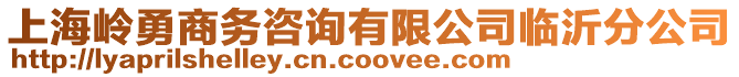 上海嶺勇商務(wù)咨詢有限公司臨沂分公司