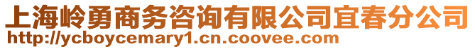 上海嶺勇商務(wù)咨詢有限公司宜春分公司