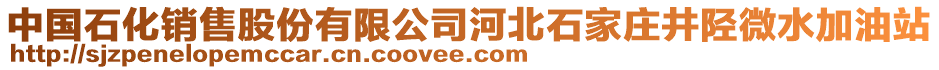 中國石化銷售股份有限公司河北石家莊井陘微水加油站