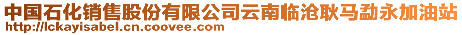 中國石化銷售股份有限公司云南臨滄耿馬勐永加油站